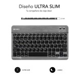 Tastatură Subblim SUB-KBT-SM0002 Gri Qwerty Spaniolă