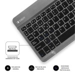 Tastatură Subblim SUB-KBT-SM0002 Gri Qwerty Spaniolă