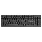 Tastatură Tacens AK0ES Negru Qwerty Spaniolă