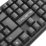 Tastatură Tacens AK0ES Negru Qwerty Spaniolă