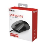 Mouse Trust 23733 Negru 1200 DPI