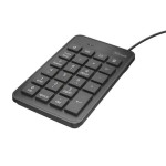 Tastatură numerică Trust 22221 Negru