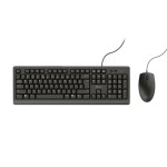 Tastatură Trust TKM-250 Negru Qwerty Spaniolă