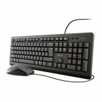 Tastatură Trust TKM-250 Negru Qwerty Spaniolă