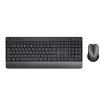 Tastatură și Mouse Trust Trezo Negru Qwerty Spaniolă