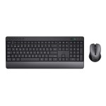 Tastatură și Mouse Trust Trezo Negru Qwerty Spaniolă