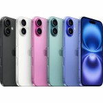 Smartphone Apple iPhone 16 6,1" 256 GB Alb