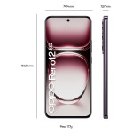 Smartphone Oppo Reno12 5G 6,7" 12 GB RAM 256 GB Maro Negru Dual SIM