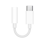 Adaptor USB-C la Jack 3.5 mm Apple MU7E2ZM/A Alb (10 Unități)