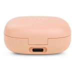 Căști fără fir cu carcasă de încărcare JBL Vibe Flex Bej