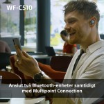 Căști Bluetooth Sony WFC510W.CE7 Alb