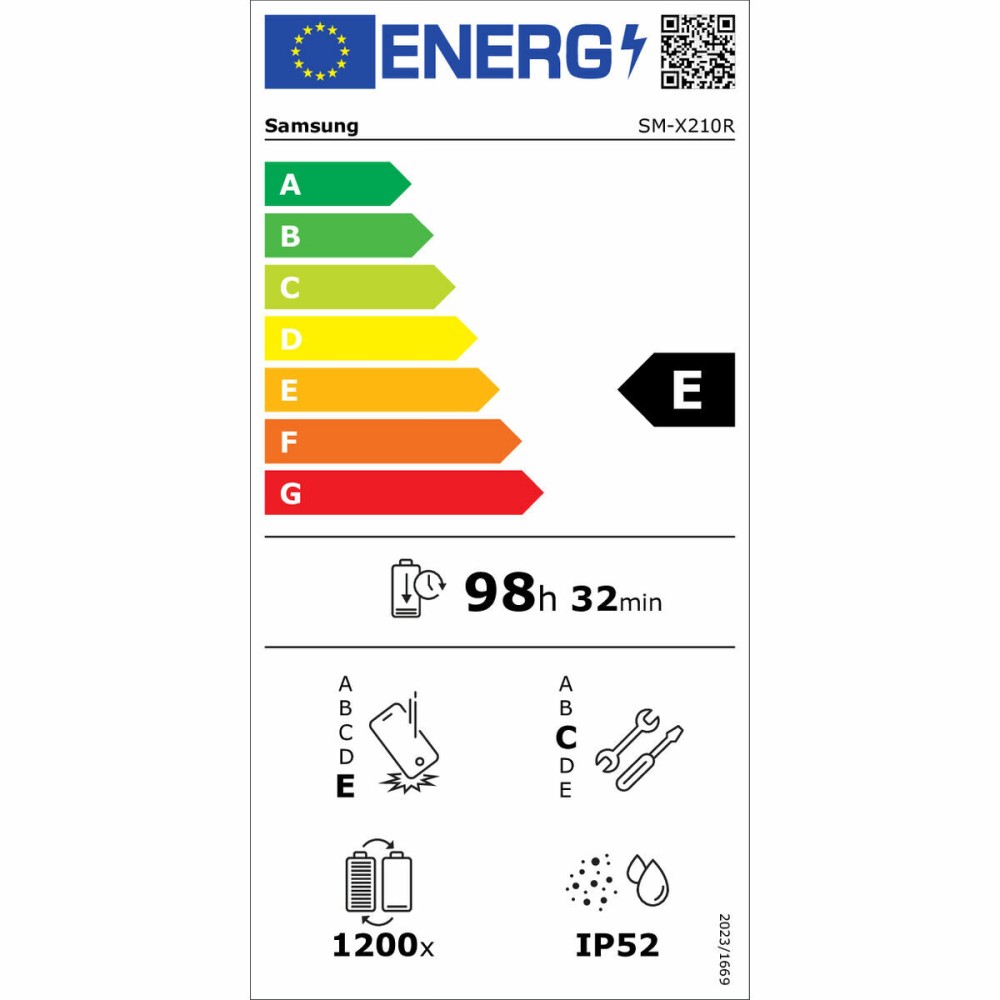 Tabletă Samsung SM-X210RZAREUE 11" Octa Core 6 GB RAM 128 GB Gri