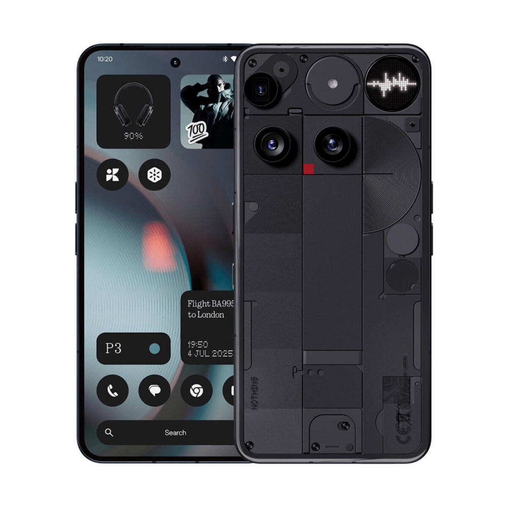 Smartphone Nothing Phone 3 5G 6,67" Octa Core 16 GB RAM 512 GB Negru