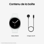 Smartwatch Samsung Galaxy Watch8 Argintiu 1,34" 40 mm Ø 40 mm