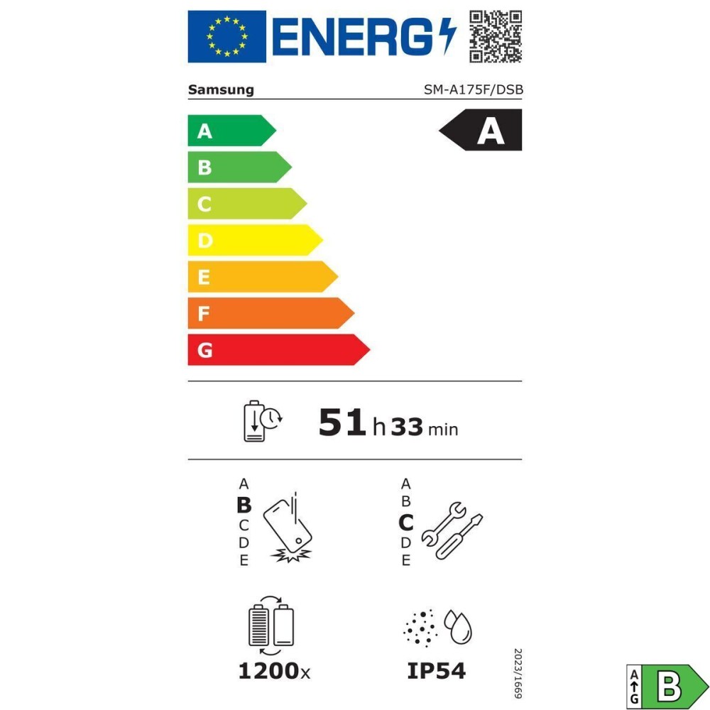 Smartphone Samsung A17 BLACK 6,7" Octa Core 4 GB RAM 128 GB Negru