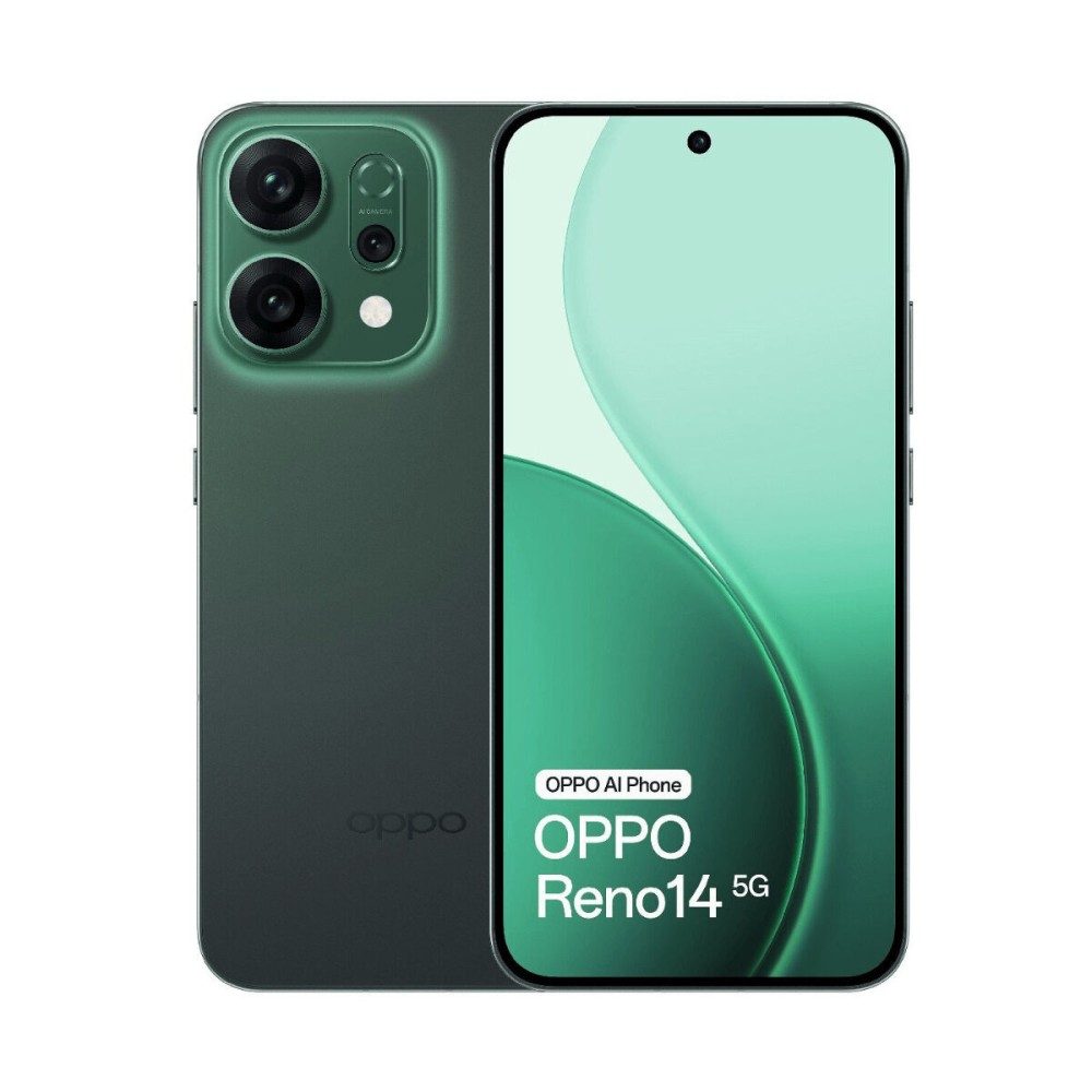 Smartphone Oppo Reno14 6,59" Octa Core 12 GB RAM 256 GB Verde