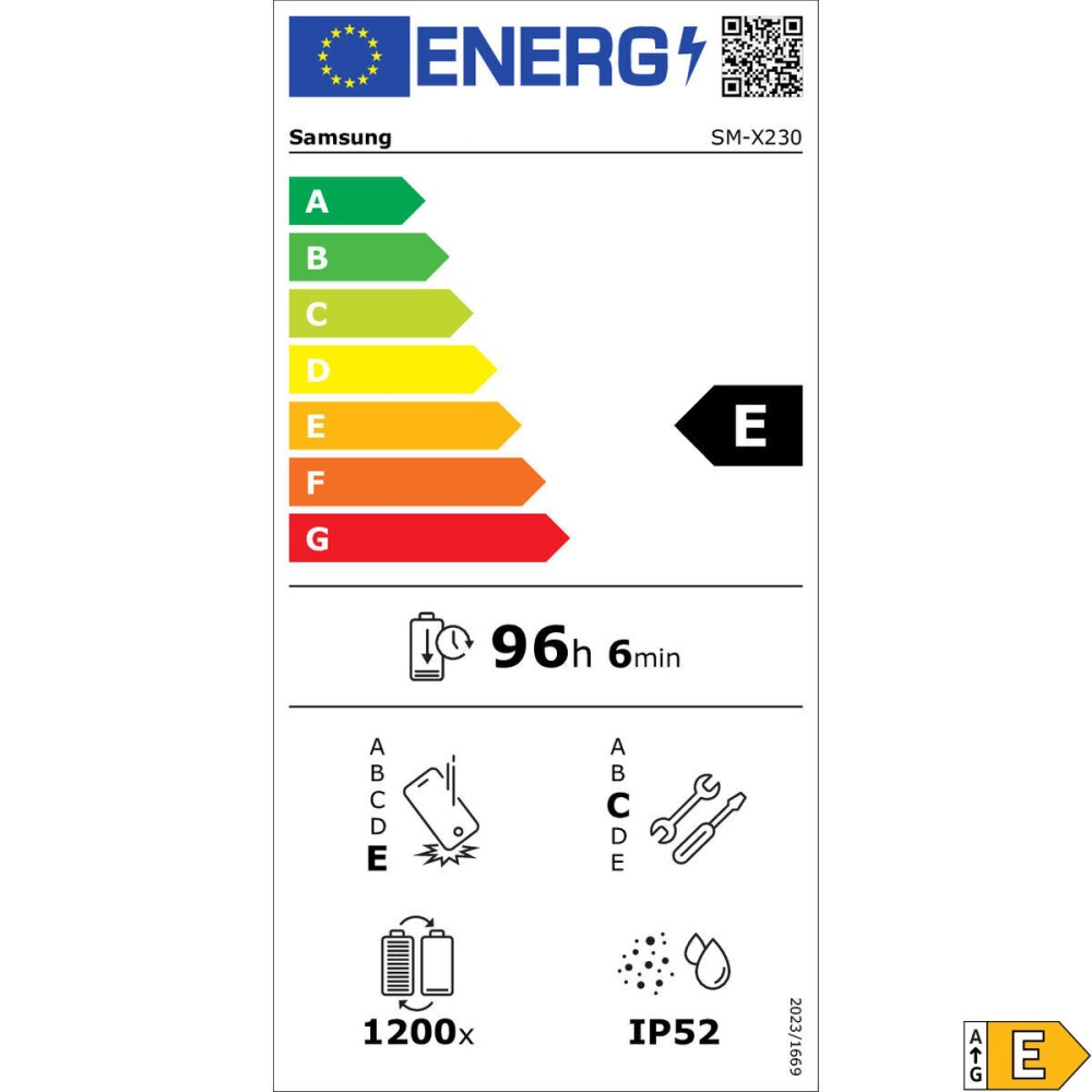 Tabletă Samsung SM-X230N 11" Octa Core 6 GB RAM 128 GB Argintiu