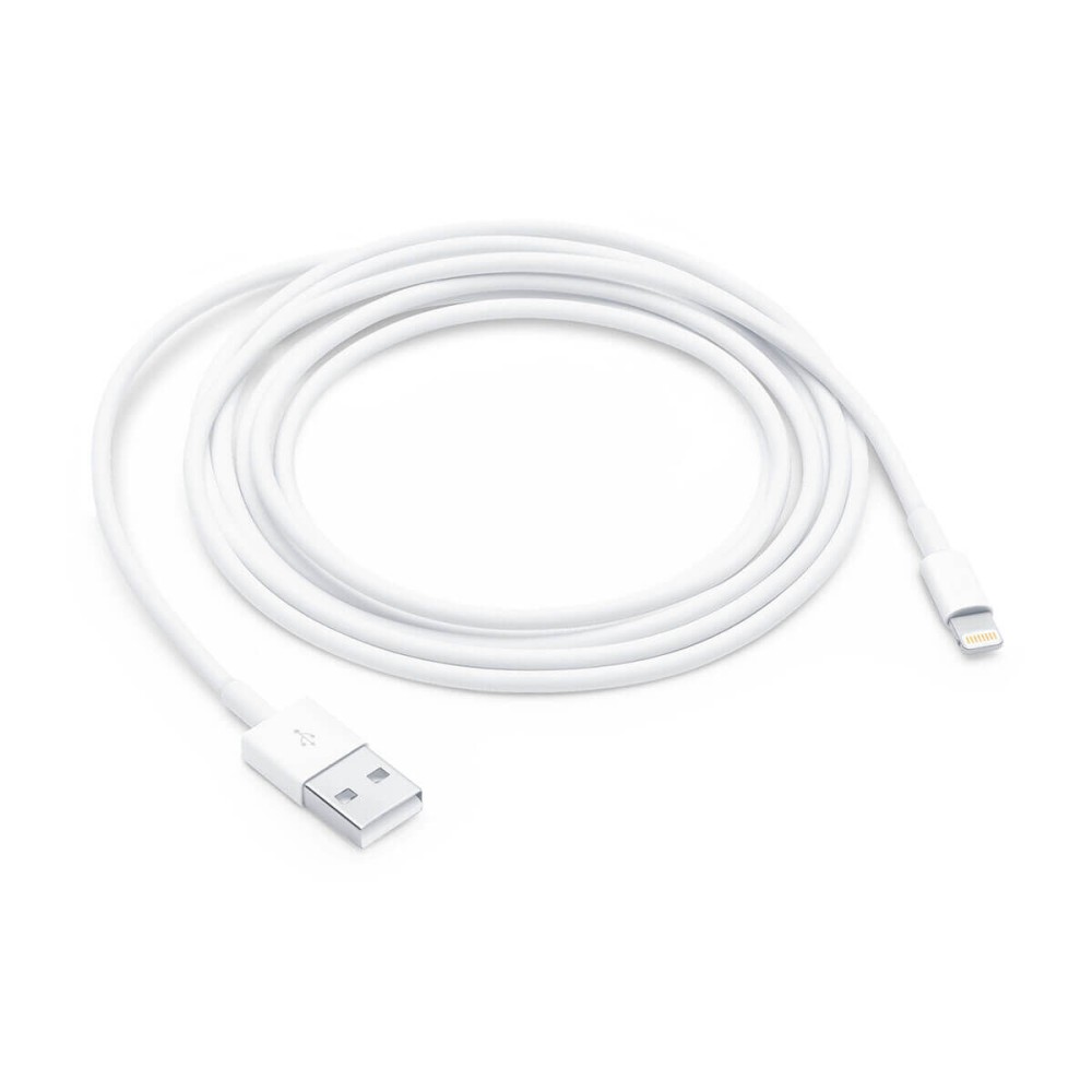 Cablu USB la Lightning Apple MXLY2ZM/A Alb 1 m
