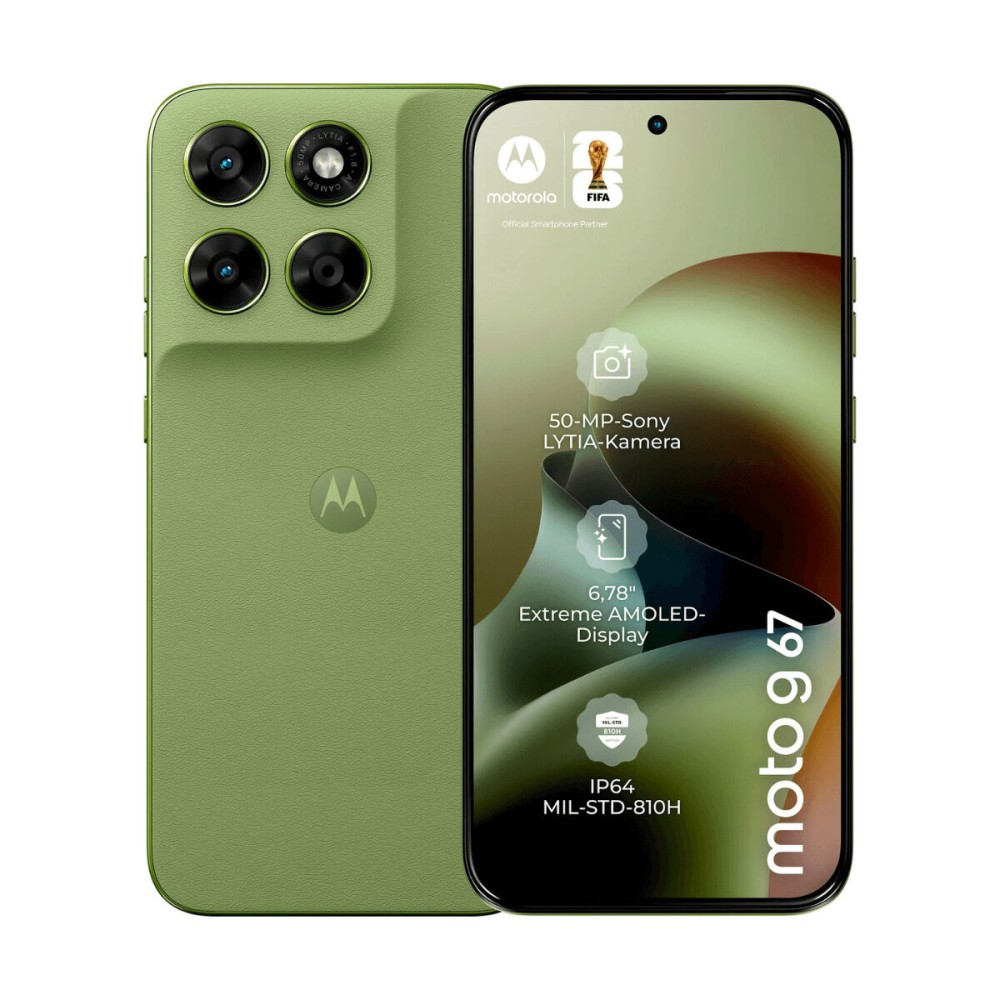 Smartphone Motorola Moto G67 5G 6,78" Octa Core 4 GB RAM 128 GB Verde
