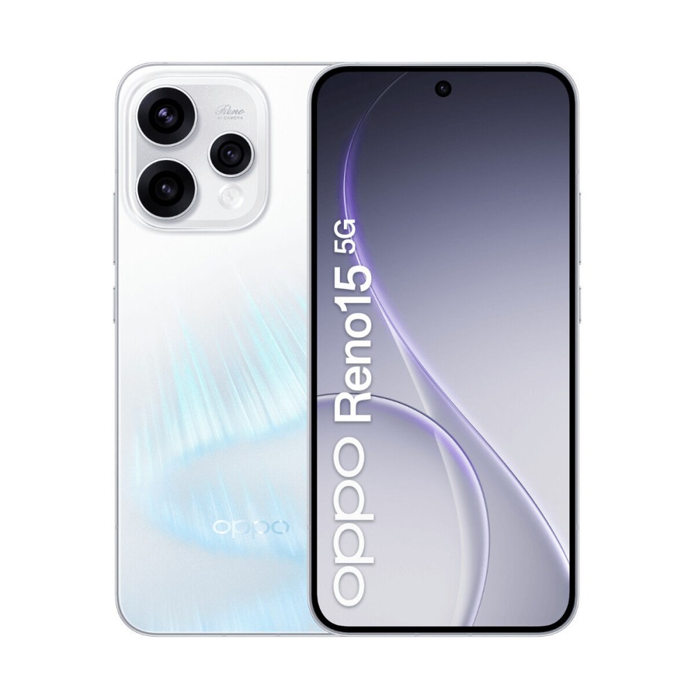Smartphone Oppo Reno15 6,59" Octa Core Qualcomm Sm7750-Ab Snapdragon 7 Gen 4 Qualcomm Snapdragon 7 Gen 4 8 GB RAM 512 GB Alb