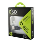 Cablu USB la micro USB KSIX B1740CU03 Negru 3 m