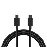 Cablu USB-C la USB-C KSIX BXCUC01 Negru 1 m