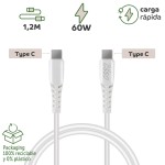Cablu USB-C la USB-C Myway MWUSC0024 Alb