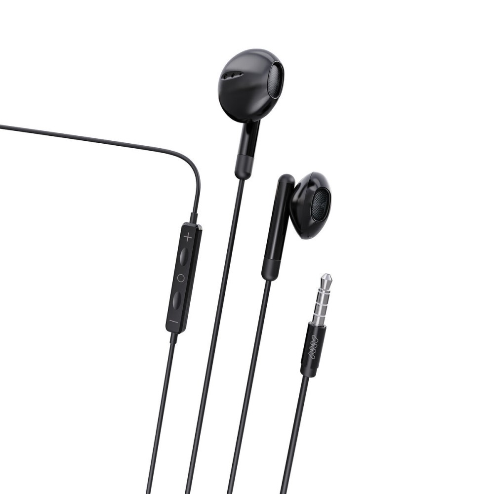Căști cu Microfon Myway MWHPH0019 Alb Negru