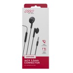 Căști cu Microfon Myway MWHPH0019 Alb Negru