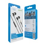 Căști cu Microfon Myway MWHPH0019 Alb Negru