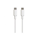 Cablu USB-C Muvit MCUSC0008 Alb Negru 1,2 m