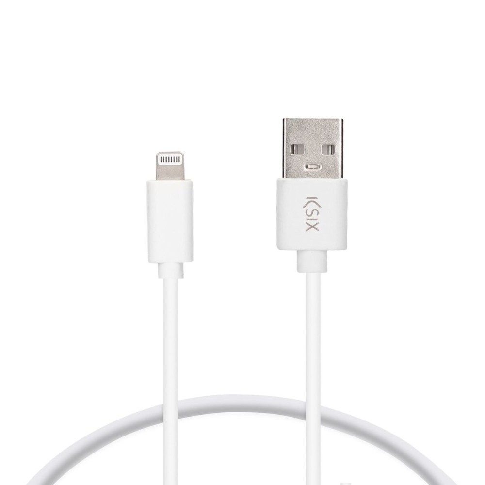 Cablu de Date/Încărcare cu USB KSIX B0914CU01 Alb