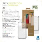 Husă și Protector pentru Mobil Muvit iPhone 14 Plus