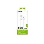 Cablu USB SBS TECABLEMICROSA Alb