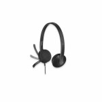 Căști cu Microfon Logitech 981-000475 Negru