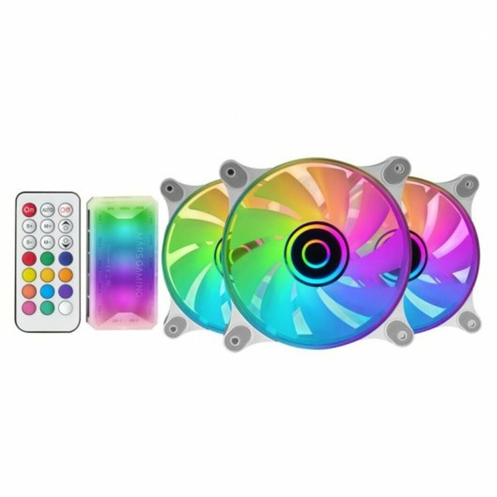 Bază de Răcire pentru Laptop Mars Gaming MF3DKITW Ø 12 cm