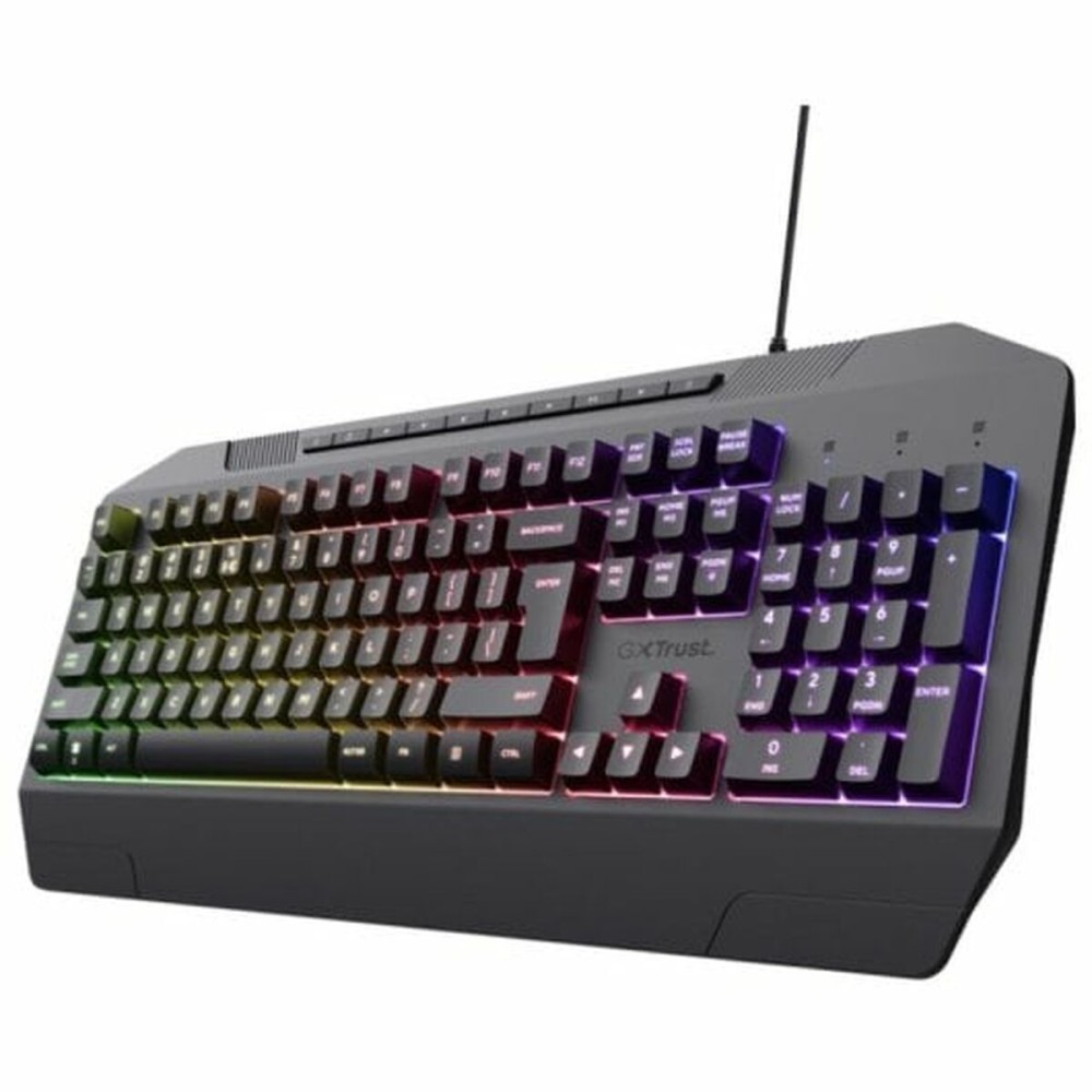 Tastatură Trust 24998 Negru Qwerty Spaniolă
