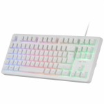 Tastatură și Mouse Mars Gaming MCPRGB3WES Qwerty Spaniolă Alb