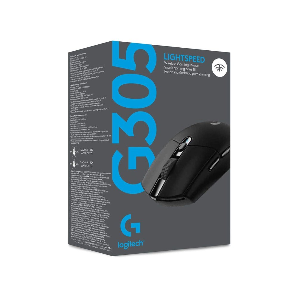 Mouse Gaming Logitech G305 12000 dpi Negru
