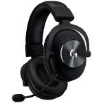 Căști cu Microfon Logitech PRO X Gaming Headset Negru