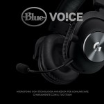 Căști cu Microfon Logitech PRO X Gaming Headset Negru