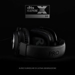 Căști cu Microfon Logitech PRO X Gaming Headset Negru