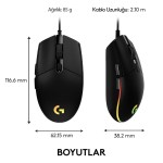 Mouse Gaming Logitech 910-005823 8000 dpi Negru Wireless