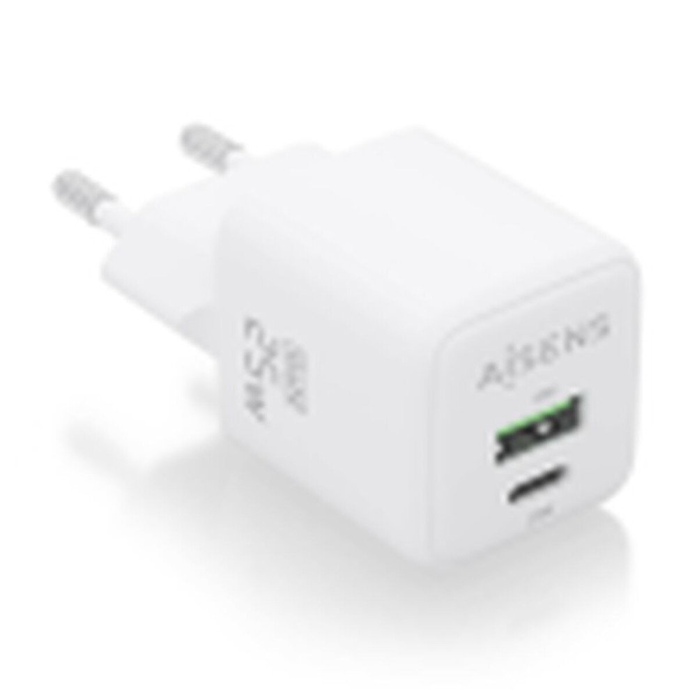 Încărcător de Perete Aisens ASCH-25W2P014-W Alb Multicolor 25 W