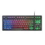 Tastatură Mars Gaming MK023ES Negru Qwerty Spaniolă