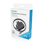 Încărcător de Perete Aisens ASCH-1PD45WL032-BK Negru Multicolor 45 W
