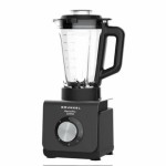 Mixer cu Pahar Grunkel BAT-2000 MASTERPRO Negru Oțel 1,5 L