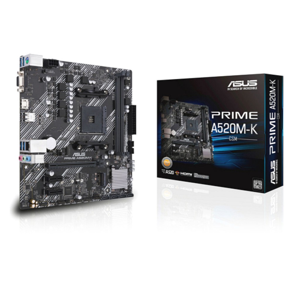 Placă de Bază Asus PRIME PRIME A520M-K AMD A520 AMD AM4
