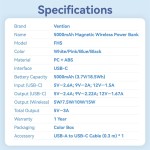 Powerbank Vention FHSB0