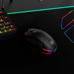 Mouse Krom NXKROMKOMET 2400 dpi Negru Roșu